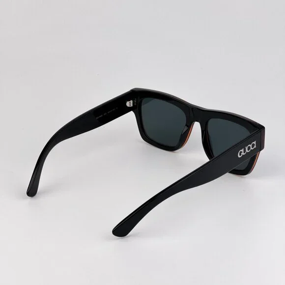Gucci GG1793S 003 Sunglasses – Black Square Frame with Blue  display picture 3